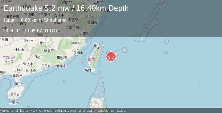 Map of SOUTHWESTERN RYUKYU ISL., JAPAN