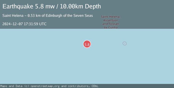 Map of SOUTHERN MID-ATLANTIC RIDGE