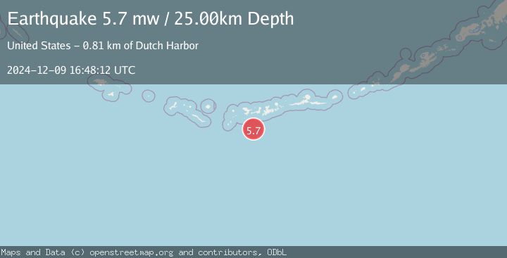 Map of ANDREANOF ISLANDS, ALEUTIAN IS.