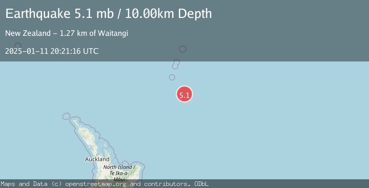 Map of SOUTH OF KERMADEC ISLANDS