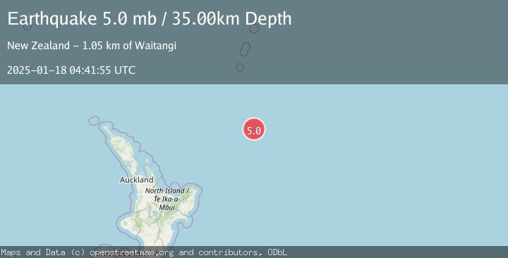 Map of SOUTH OF KERMADEC ISLANDS