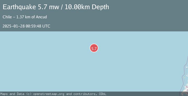 Map of SOUTHEAST OF EASTER ISLAND