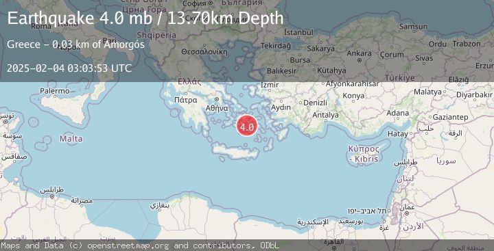 Map of DODECANESE ISLANDS, GREECE