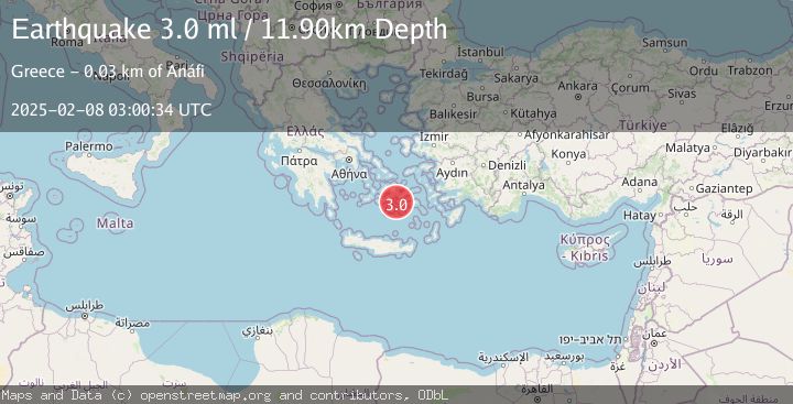 Map of DODECANESE ISLANDS, GREECE