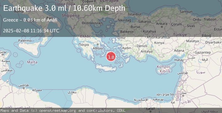 Map of DODECANESE ISLANDS, GREECE