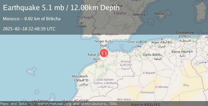 Map of STRAIT OF GIBRALTAR