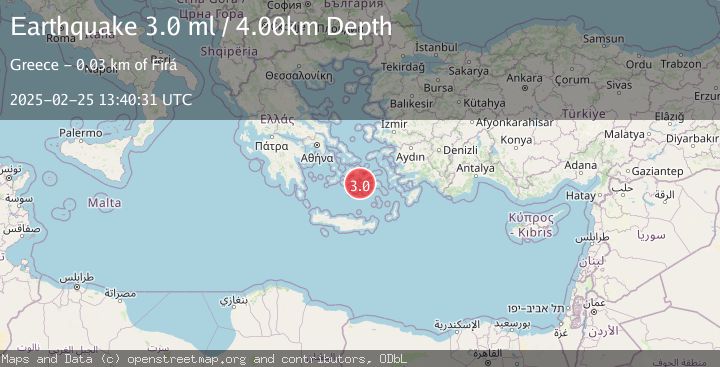 Map of DODECANESE ISLANDS, GREECE