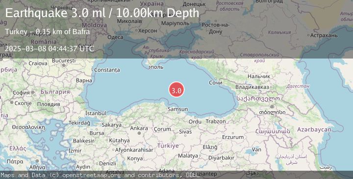 Map of BLACK SEA