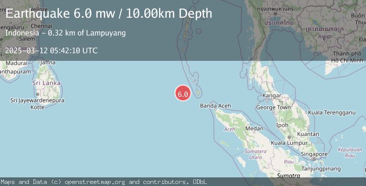 Map of NICOBAR ISLANDS, INDIA REGION