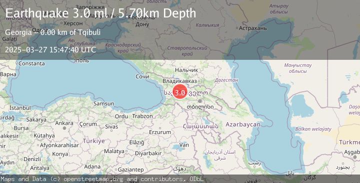 Map of GEORGIA (SAK'ART'VELO)