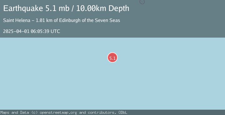 Map of SOUTHERN MID-ATLANTIC RIDGE