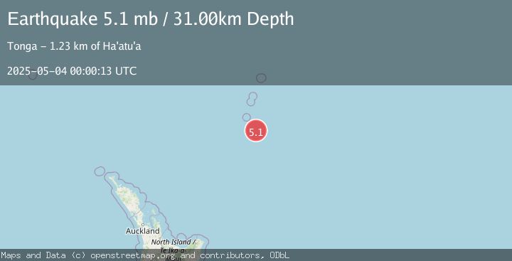 Map of SOUTH OF KERMADEC ISLANDS