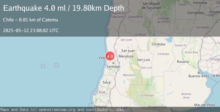 Map of VALPARAISO, CHILE