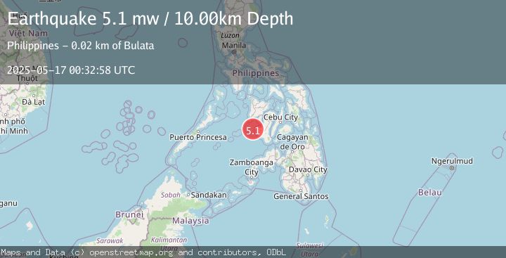 Map of NEGROS, PHILIPPINES