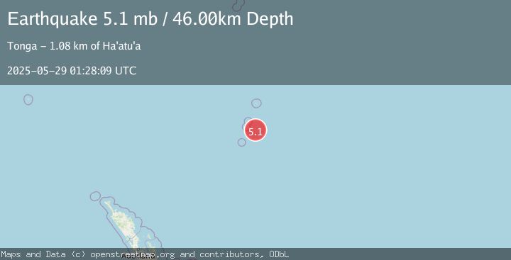 Map of KERMADEC ISLANDS, NEW ZEALAND