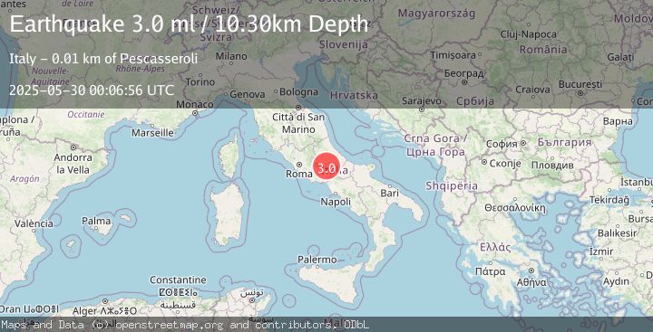 Map of SOUTHERN ITALY