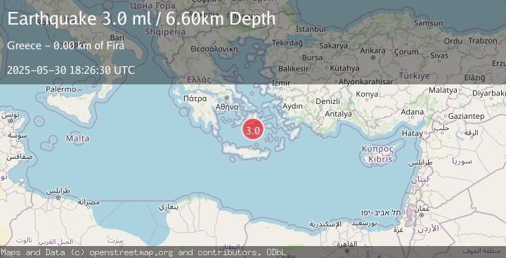 Map of DODECANESE ISLANDS, GREECE