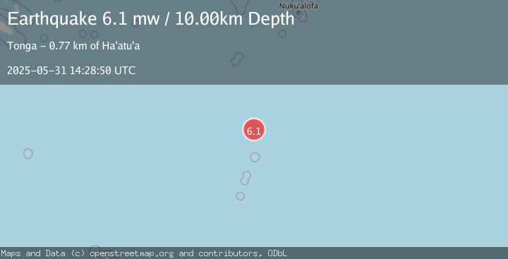 Map of KERMADEC ISLANDS REGION