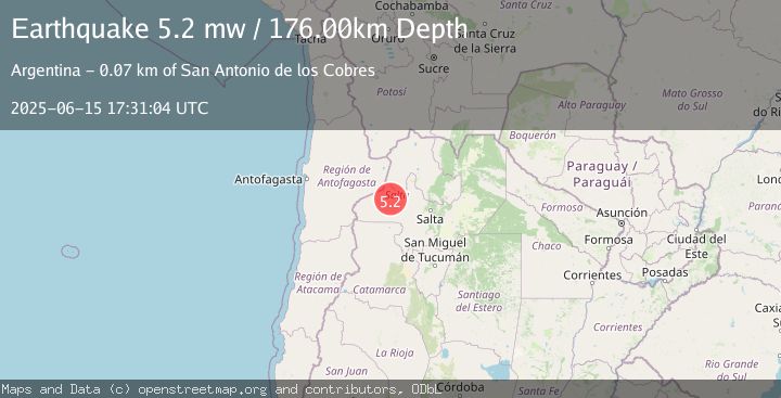 Map of SALTA, ARGENTINA