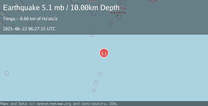 Map of SOUTH OF FIJI ISLANDS