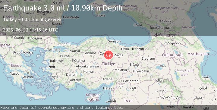 Map of CENTRAL TURKEY