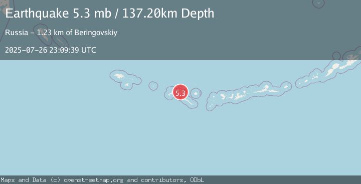 Map of RAT ISLANDS, ALEUTIAN ISLANDS