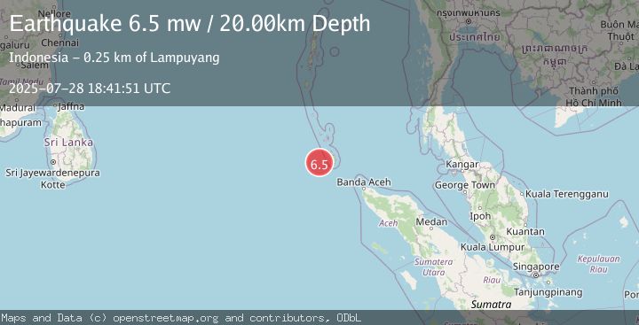 Map of NICOBAR ISLANDS, INDIA REGION
