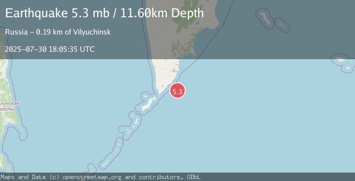 Map of NEAR EAST COAST OF KAMCHATKA