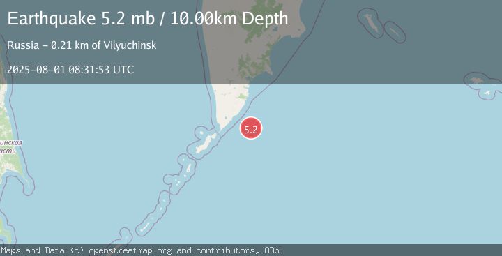 Map of NEAR EAST COAST OF KAMCHATKA