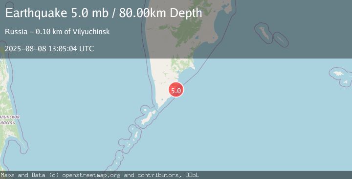 Map of NEAR EAST COAST OF KAMCHATKA