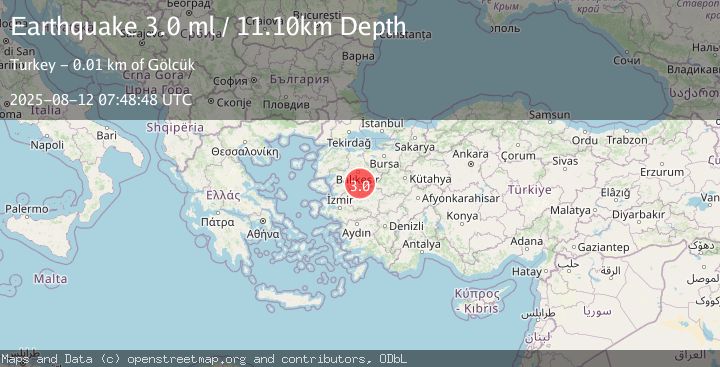 Map of WESTERN TURKEY