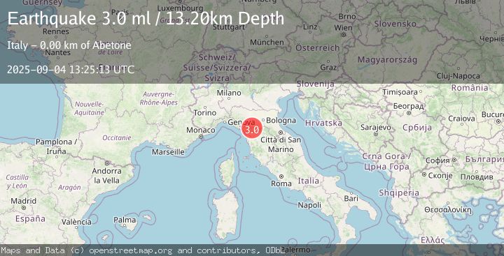 Map of NORTHERN ITALY