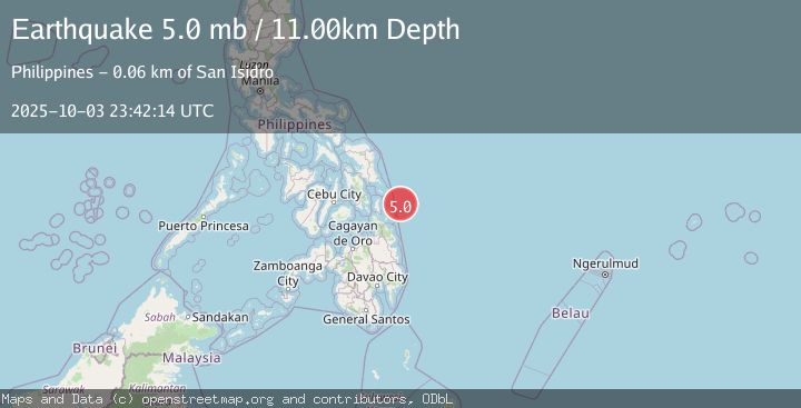 Map of PHILIPPINE ISLANDS REGION