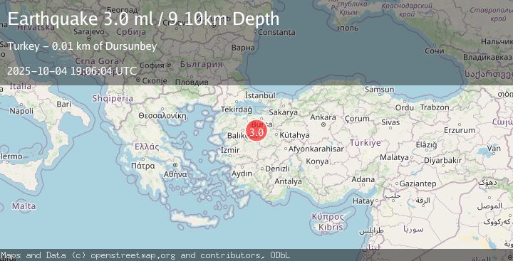 Map of WESTERN TURKEY