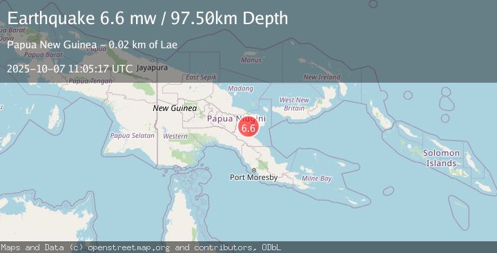 Map of EASTERN NEW GUINEA REG., P.N.G.