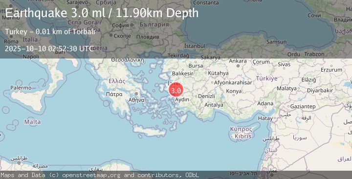 Map of WESTERN TURKEY