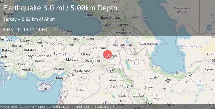 Map of EASTERN TURKEY