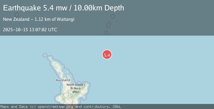 Map of SOUTH OF KERMADEC ISLANDS