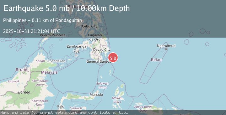 Map of PHILIPPINE ISLANDS REGION