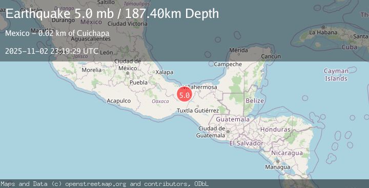 Map of VERACRUZ, MEXICO
