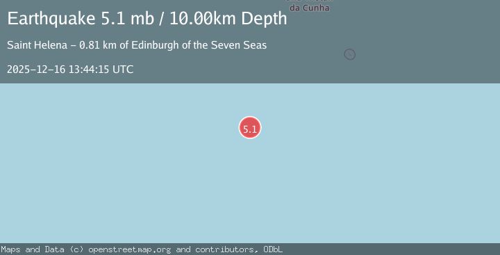 Map of SOUTHERN MID-ATLANTIC RIDGE
