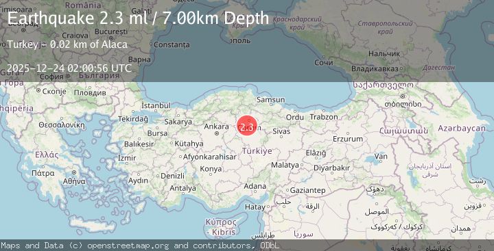 Map of CENTRAL TURKEY