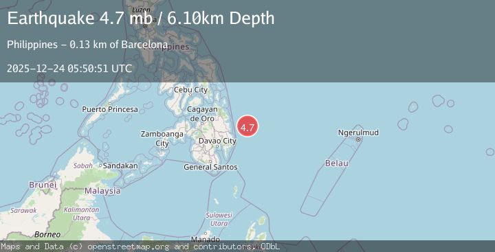 Map of PHILIPPINE ISLANDS REGION