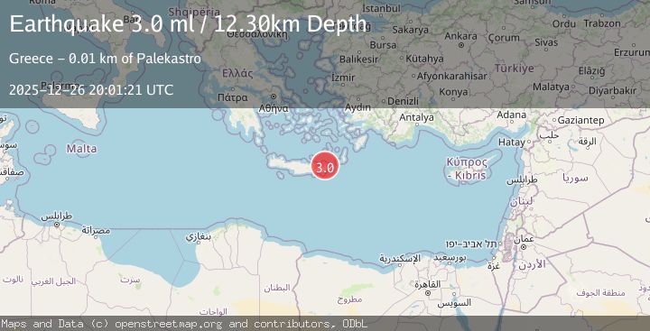 Map of CRETE, GREECE