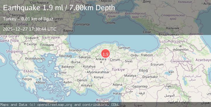 Map of CENTRAL TURKEY