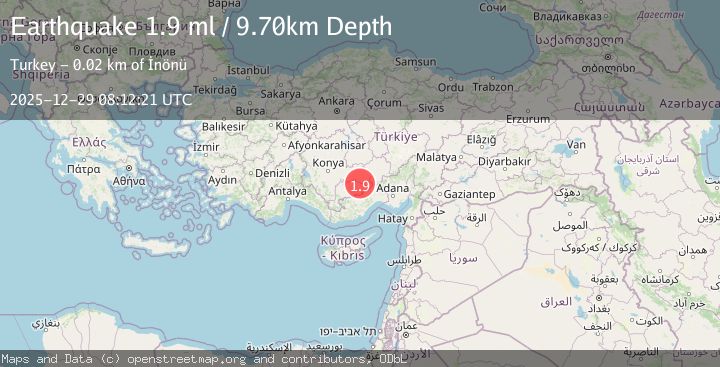 Map of CENTRAL TURKEY