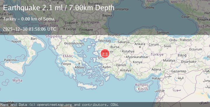 Map of WESTERN TURKEY