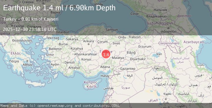 Map of CENTRAL TURKEY