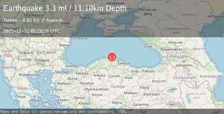 Map of BLACK SEA