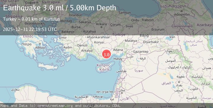 Map of CENTRAL TURKEY